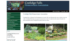Desktop Screenshot of coolidgefalls.org